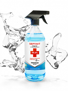 Антибактериальное средство для рук на спиртовой основе SEPTIVIT PREMIUM 1 л. от магазина Автоматической сантехники